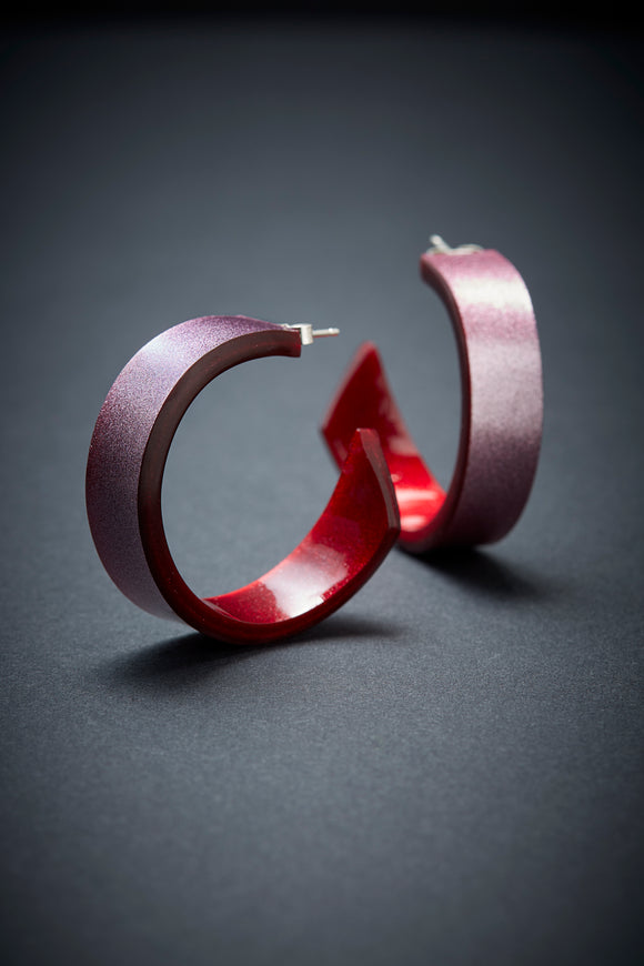 PERSPEX EAR-RINGS