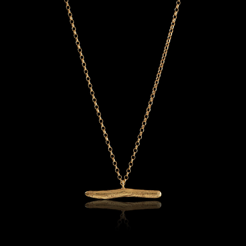Driftwood Bar Necklace