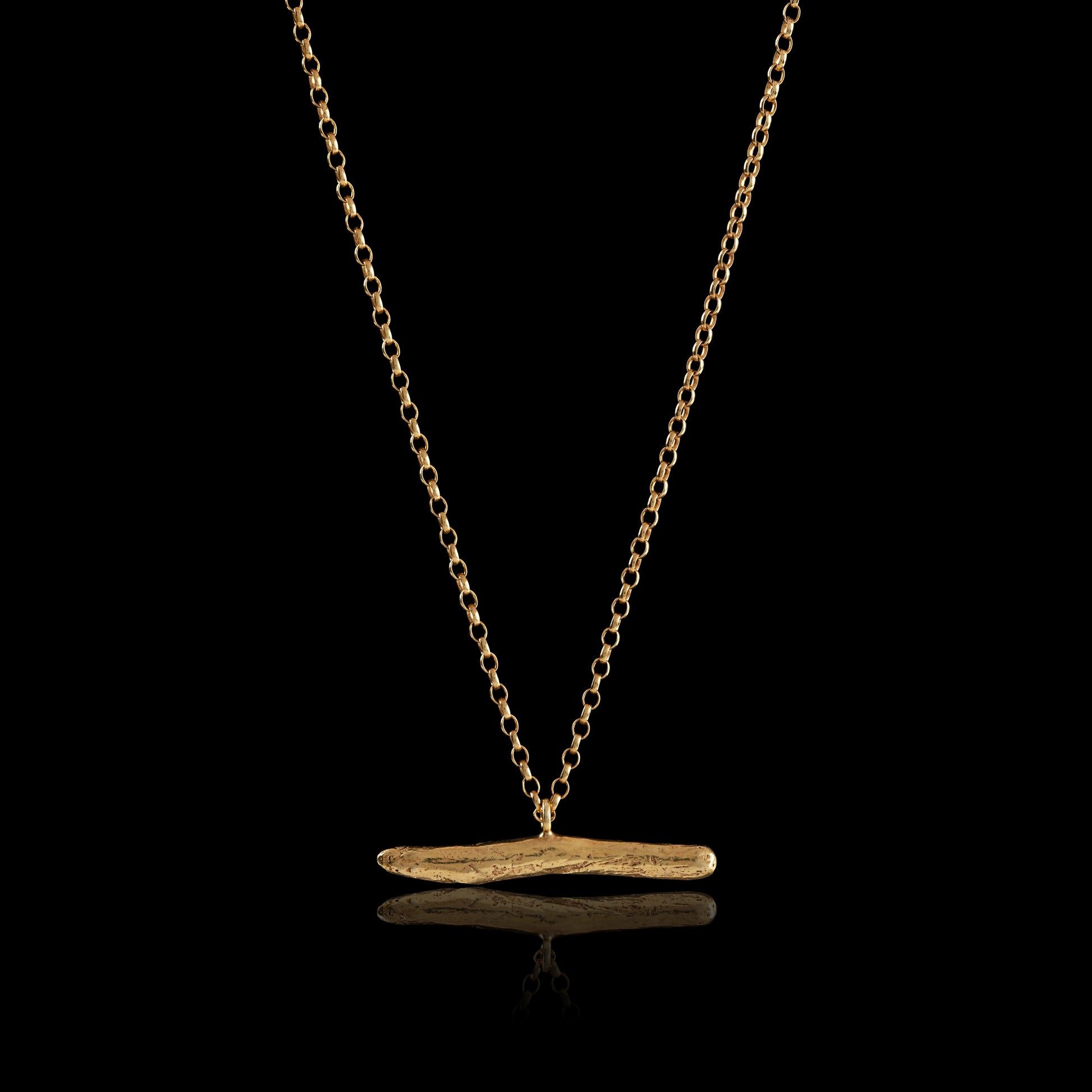 Driftwood Bar Necklace